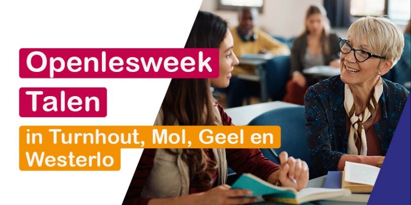Openlesweek Talen in Turnhout, Mol, Geel en Westerlo